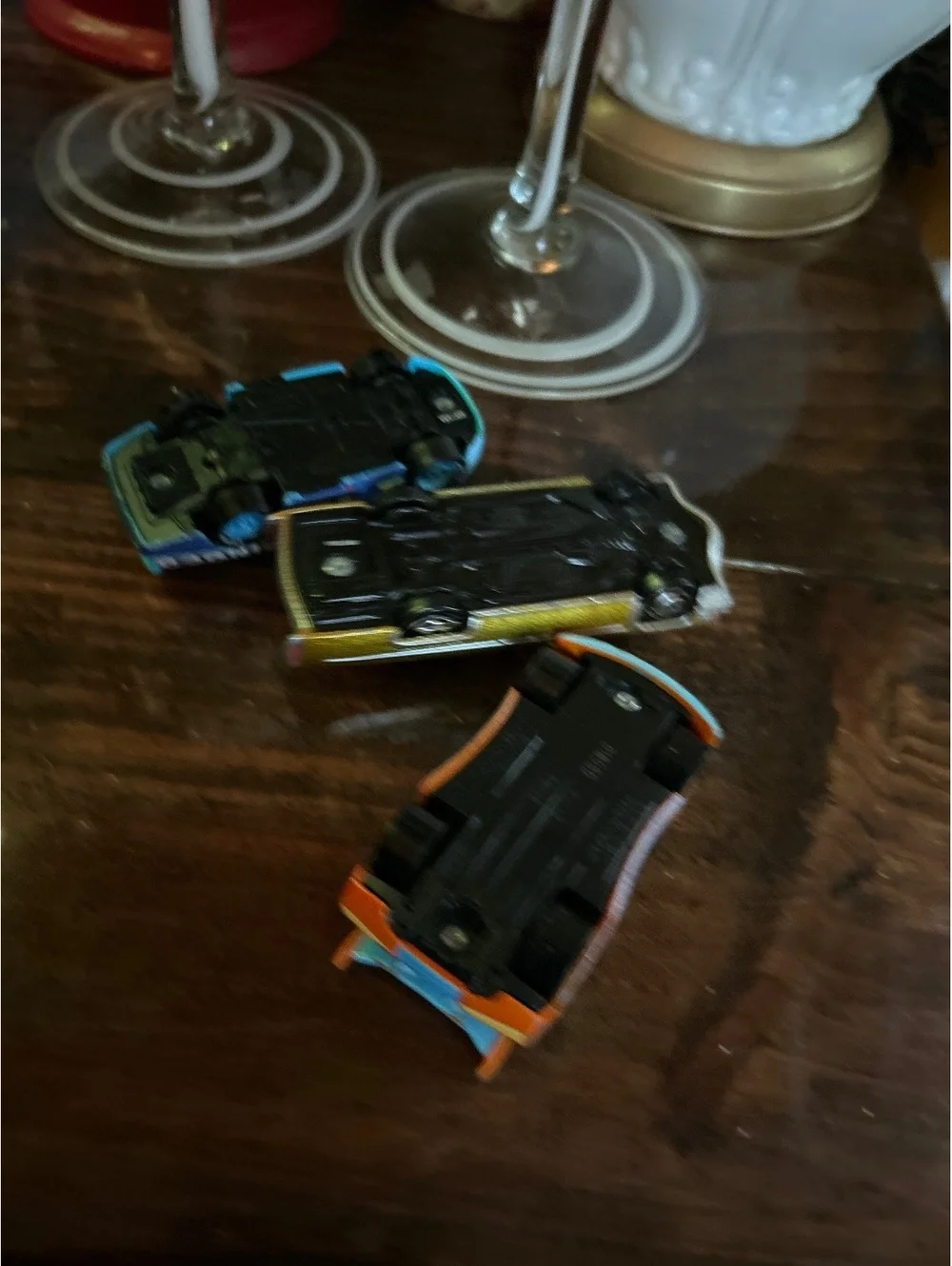Cars Movie Diecast Toy Car Set - Lightning McQueen, Chick Hicks, and Ramone
